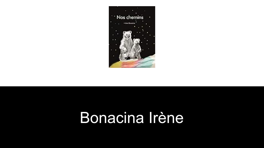 livres de Bonacina Irène