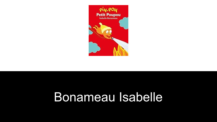 livres de BONAMEAU ISABELLE