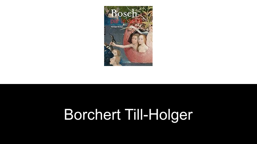 livres de Borchert Till-Holger