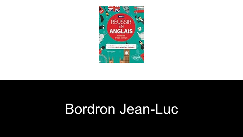 livres de Bordron Jean-Luc