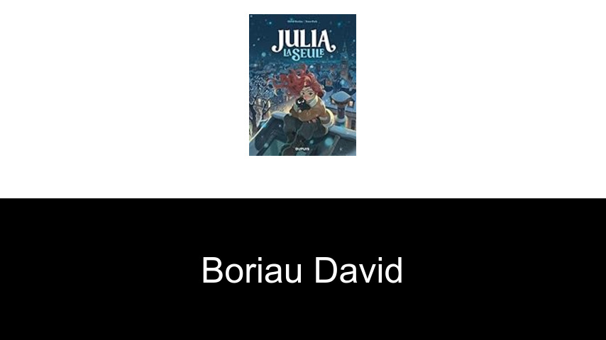 livres de Boriau David