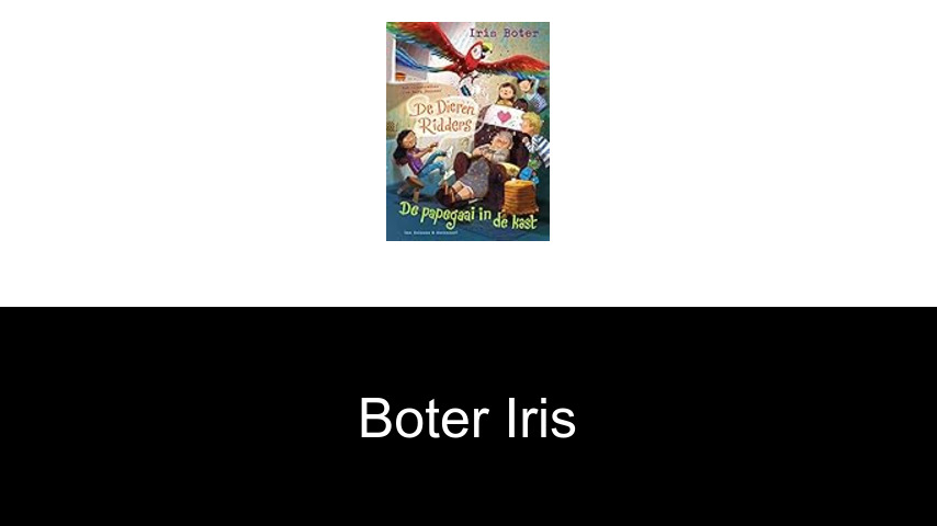 livres de Boter Iris