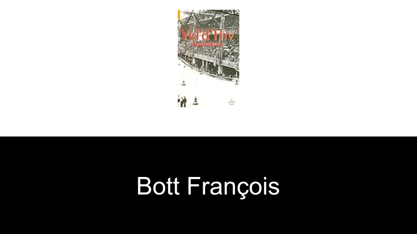 livres de Bott François