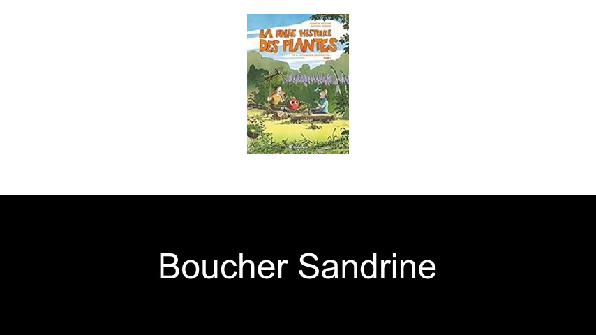 livres de Boucher Sandrine