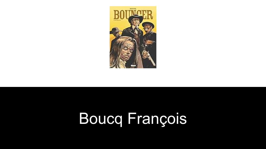 livres de Boucq François