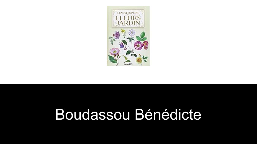 livres de Boudassou Bénédicte