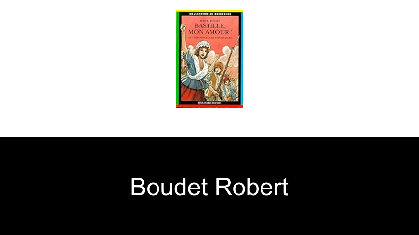 livres de Boudet Robert