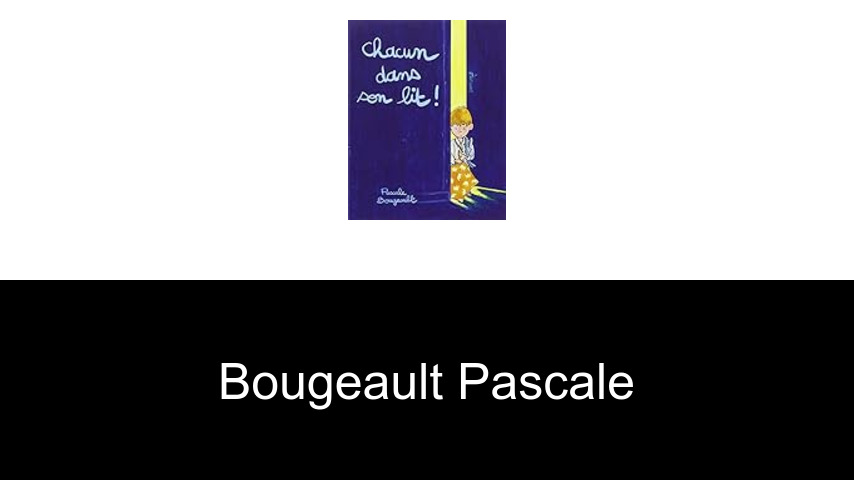 livres de Bougeault Pascale