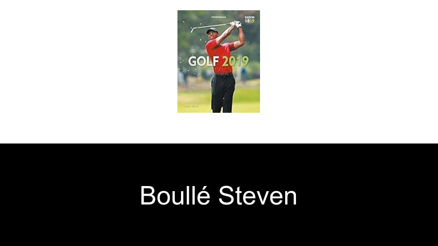 livres de Boullé Steven