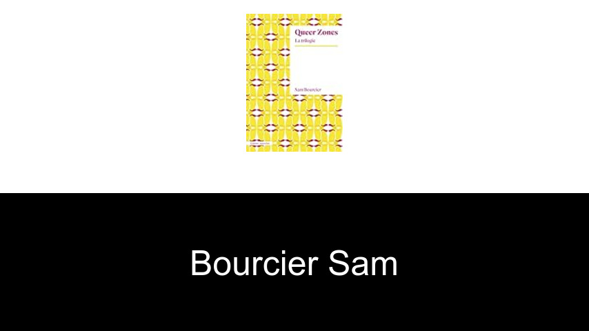 livres de Bourcier Sam