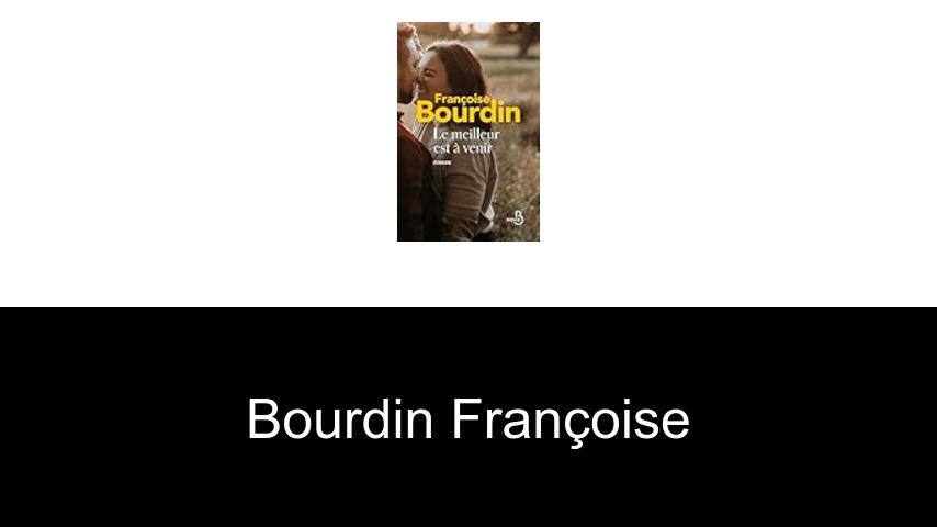 livres de Bourdin Françoise