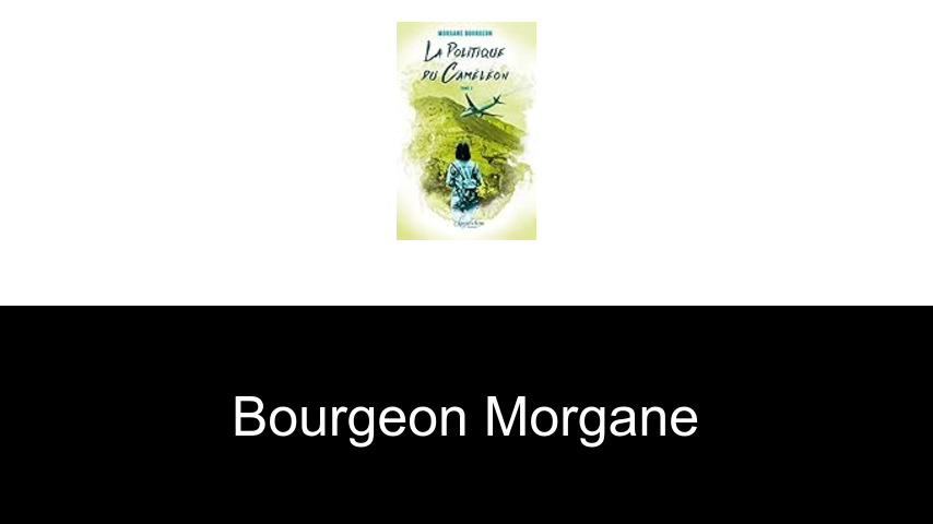 livres de Bourgeon Morgane