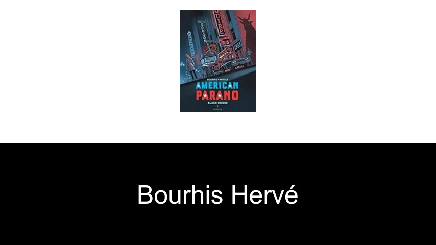 livres de Bourhis Hervé