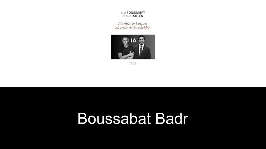 livres de Boussabat Badr