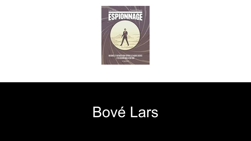 livres de Bové Lars