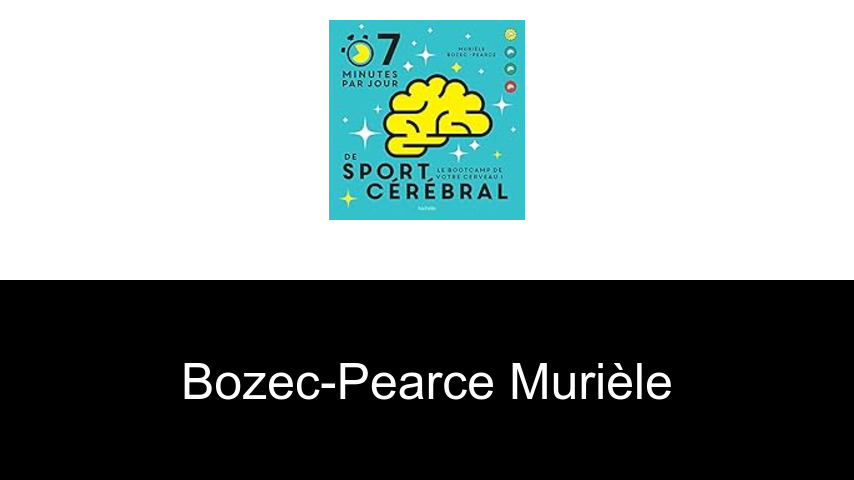 livres de Bozec-Pearce Murièle