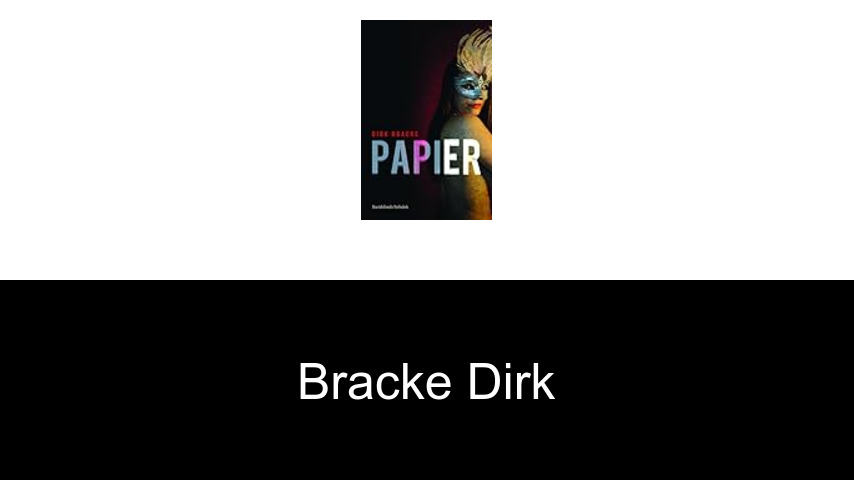 livres de Bracke Dirk