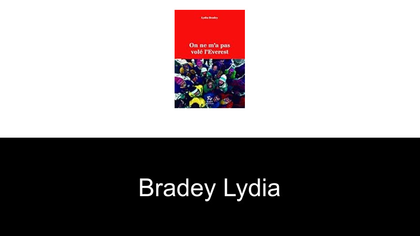 livres de Bradey Lydia