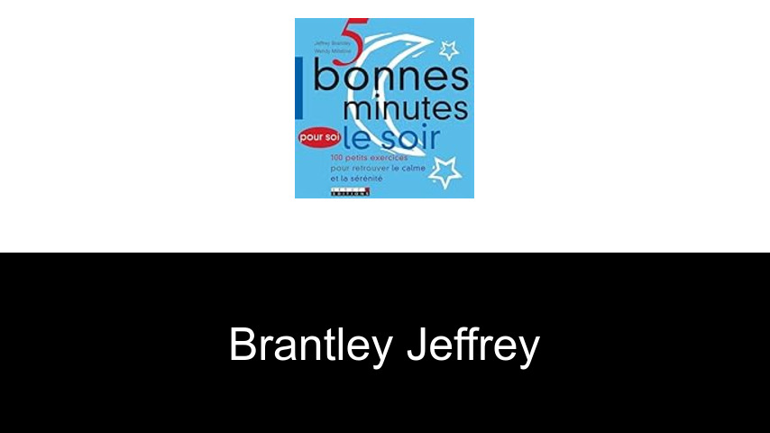 livres de Brantley Jeffrey