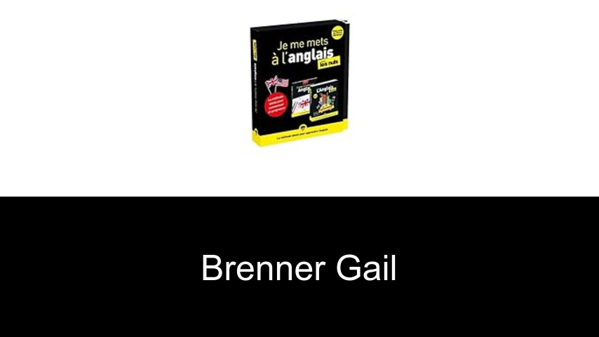 livres de BRENNER Gail