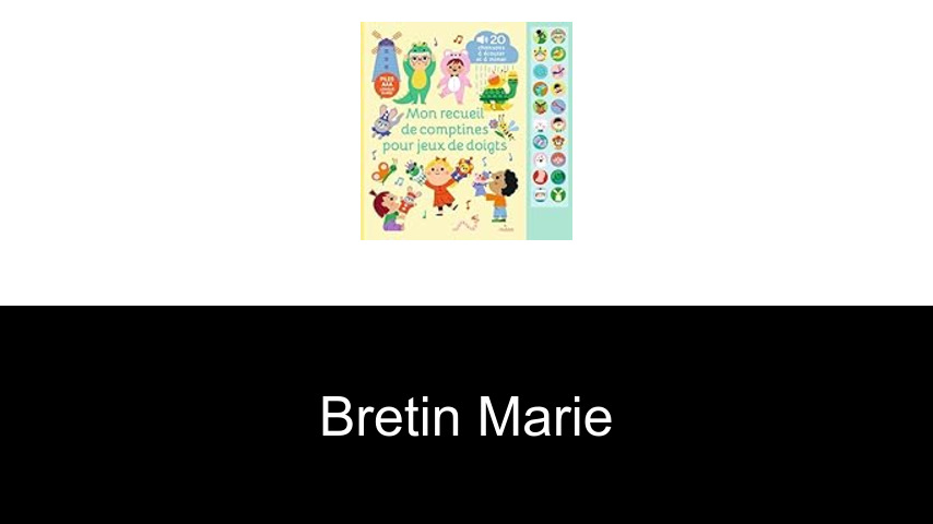 livres de Bretin Marie