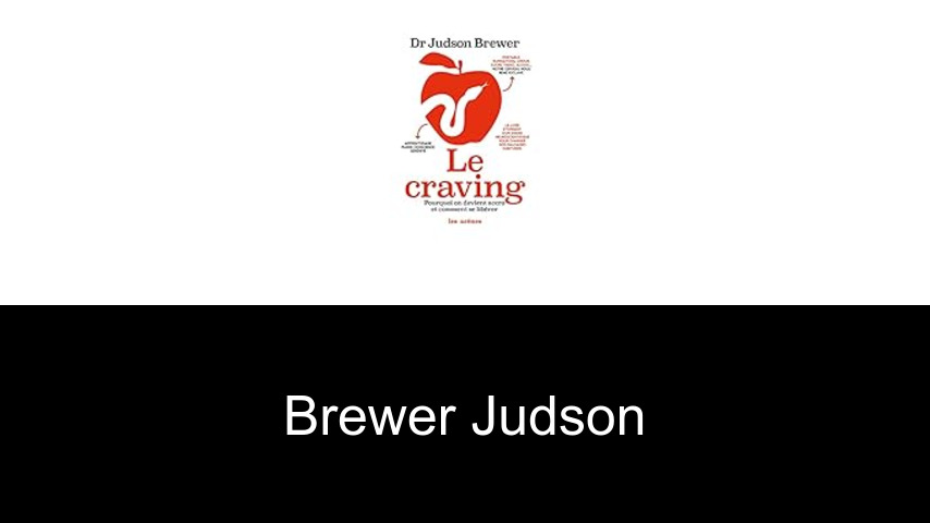 livres de Brewer Judson