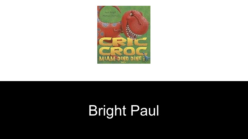 livres de Bright Paul