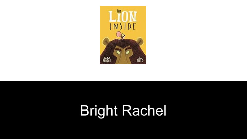 livres de Bright Rachel