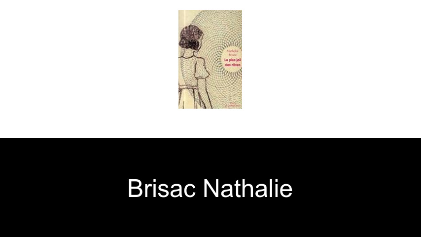 livres de BRISAC NATHALIE