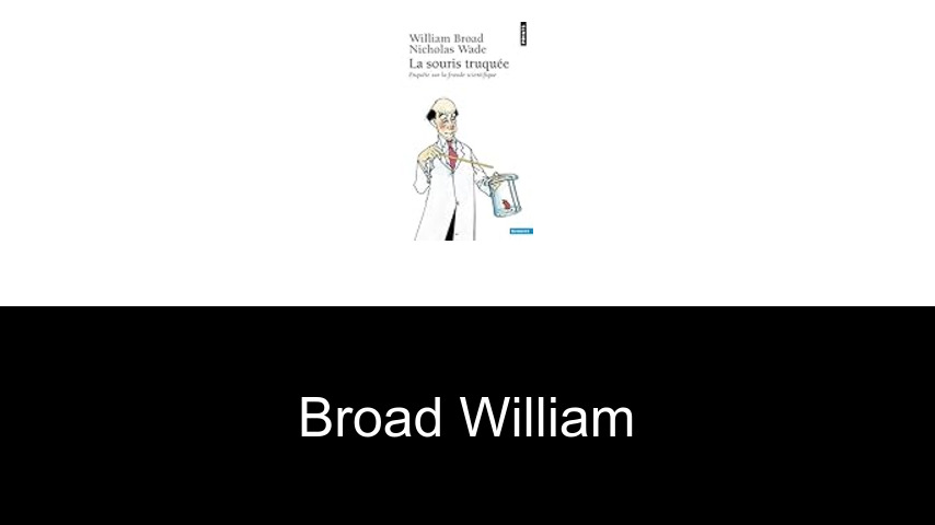 livres de Broad William