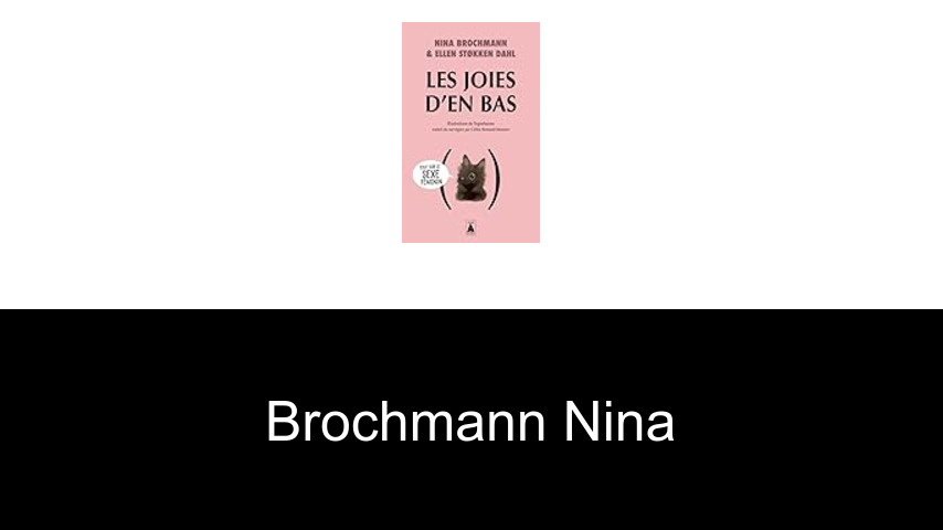 livres de Brochmann Nina