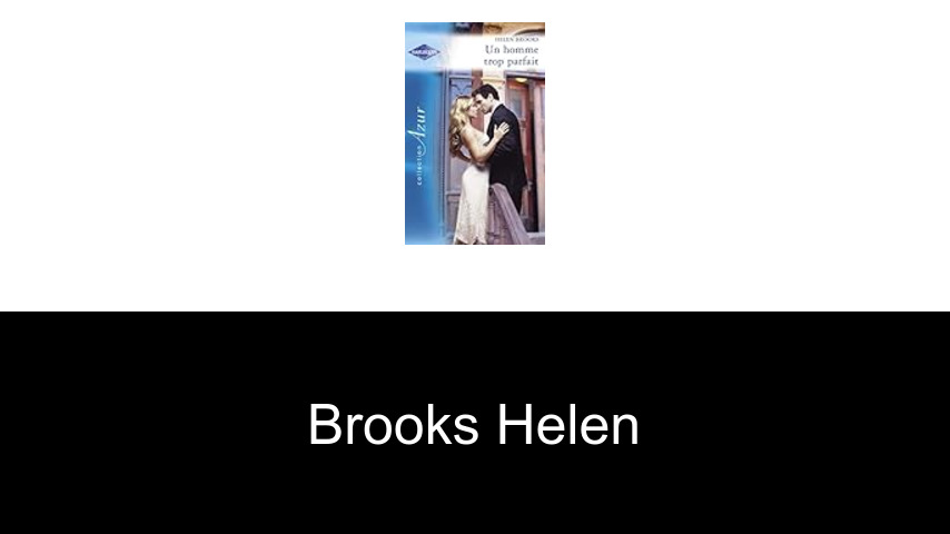 livres de Brooks Helen