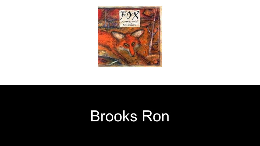 livres de Brooks Ron