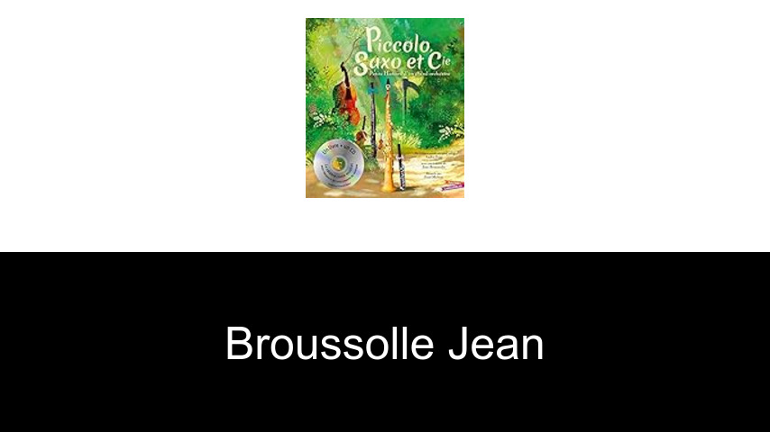 livres de Broussolle Jean