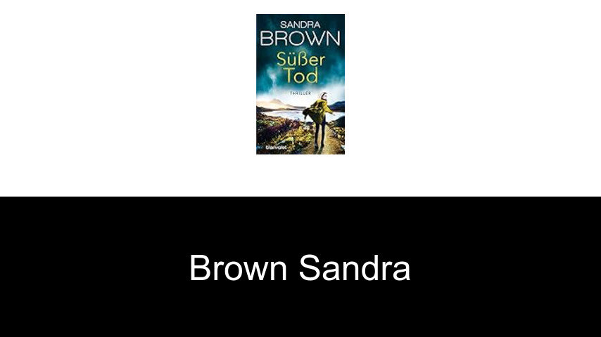 livres de Brown Sandra
