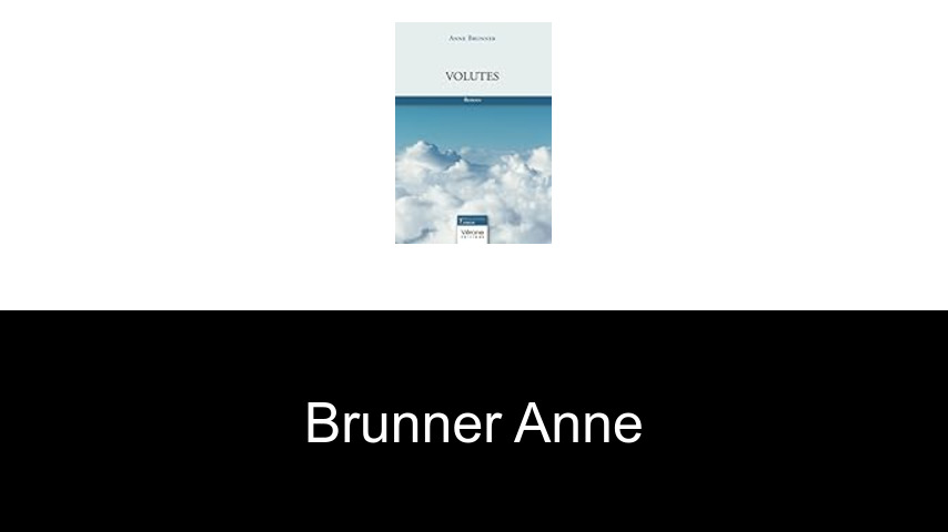 livres de Brunner Anne
