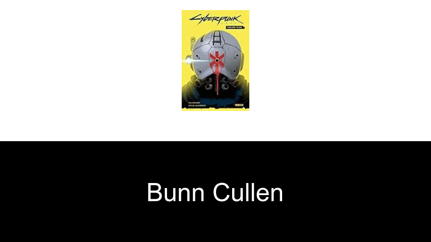 livres de Bunn Cullen