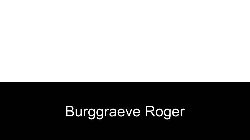 livres de Burggraeve Roger