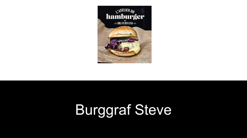 livres de Burggraf Steve