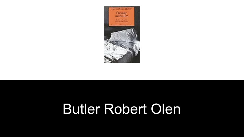 livres de Butler Robert Olen