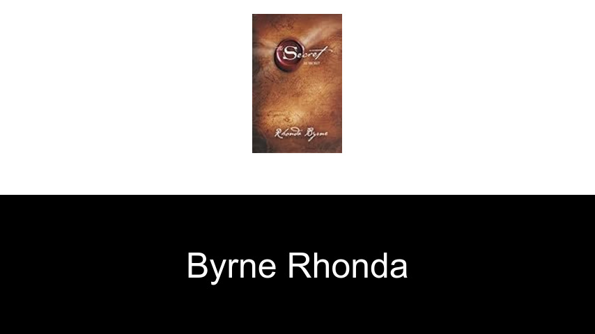 livres de Byrne Rhonda