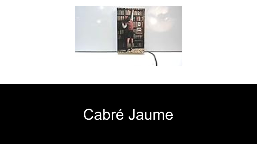 livres de Cabré Jaume