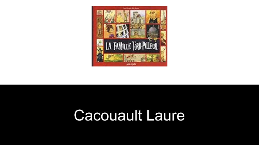 livres de Cacouault Laure