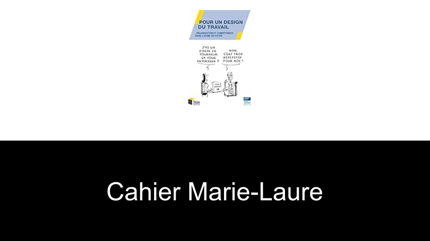 livres de Cahier Marie-Laure