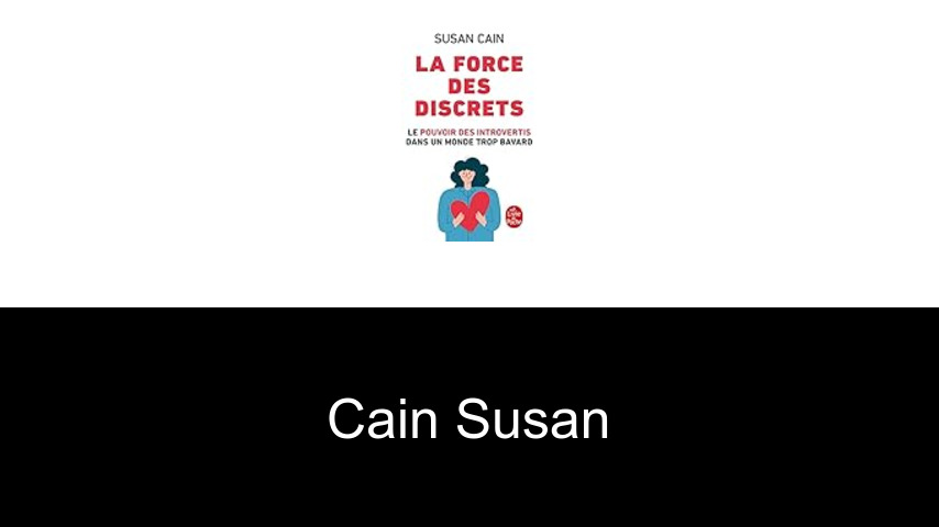 livres de Cain Susan