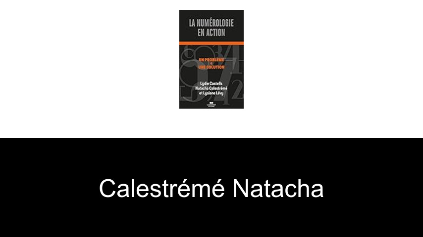 livres de Calestrémé Natacha