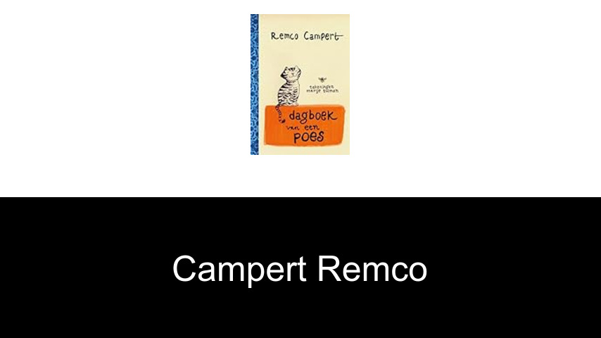 livres de Campert Remco