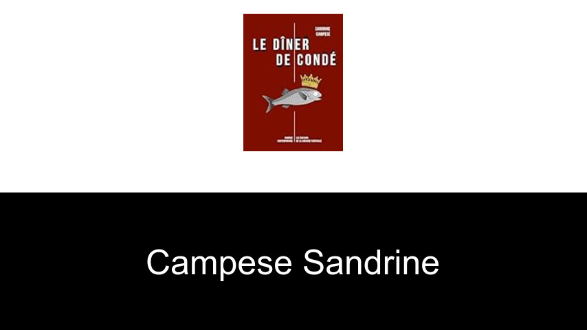 livres de Campese Sandrine