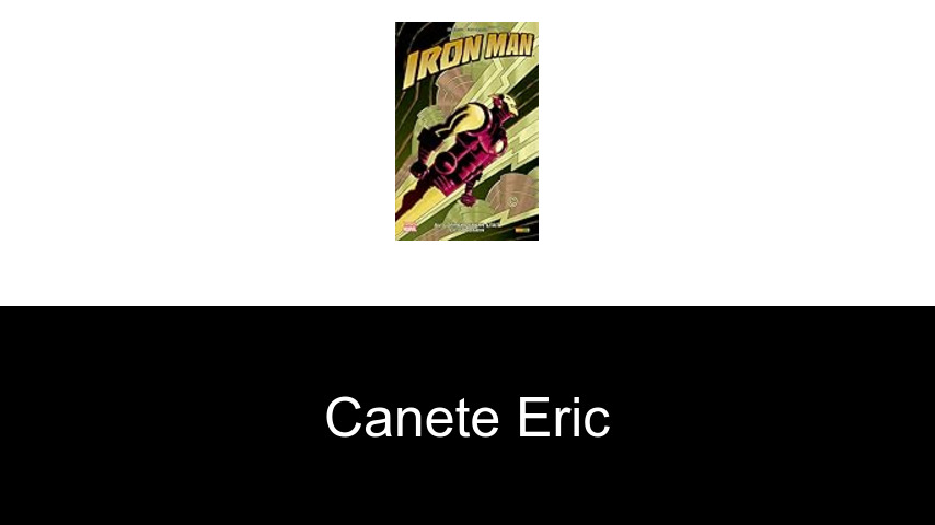 livres de Canete Eric