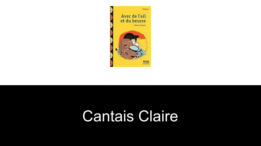 livres de Cantais Claire